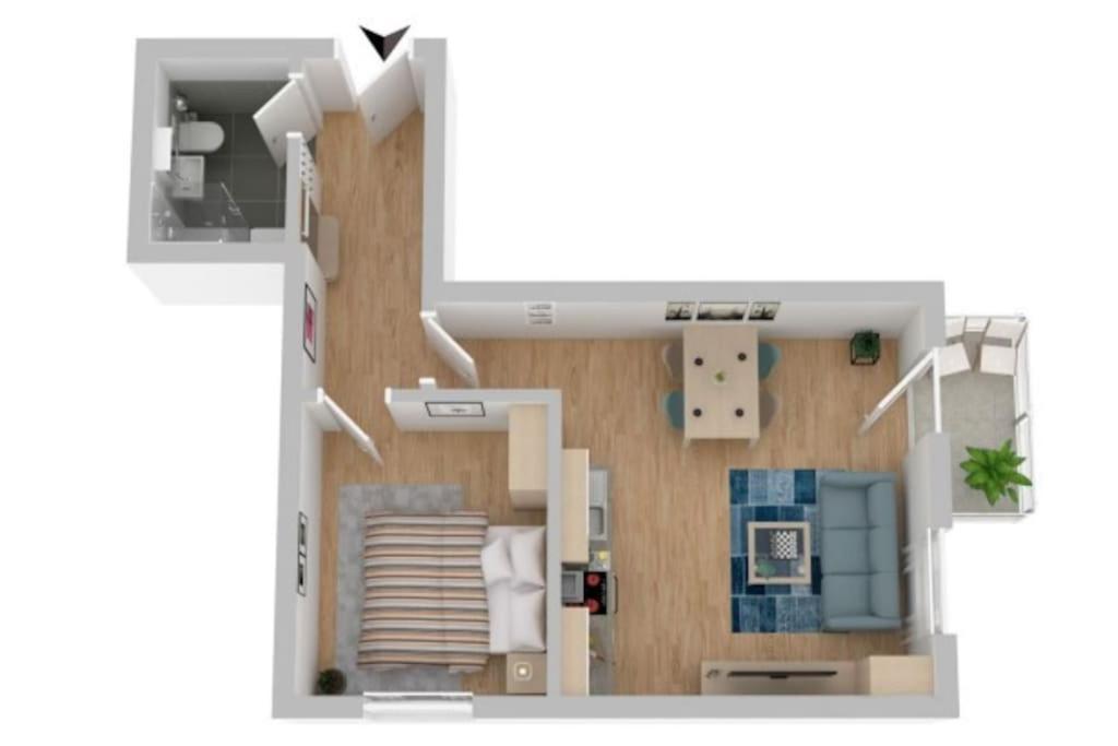 Coffeelounge: Zentrale Wohnung Mit Kueche Inkl. Kaffee Dresden Exterior foto